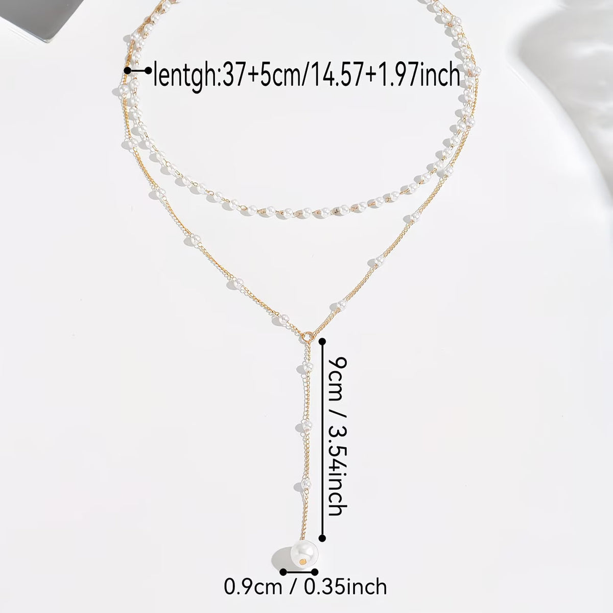 De Geleide Parel Ketting