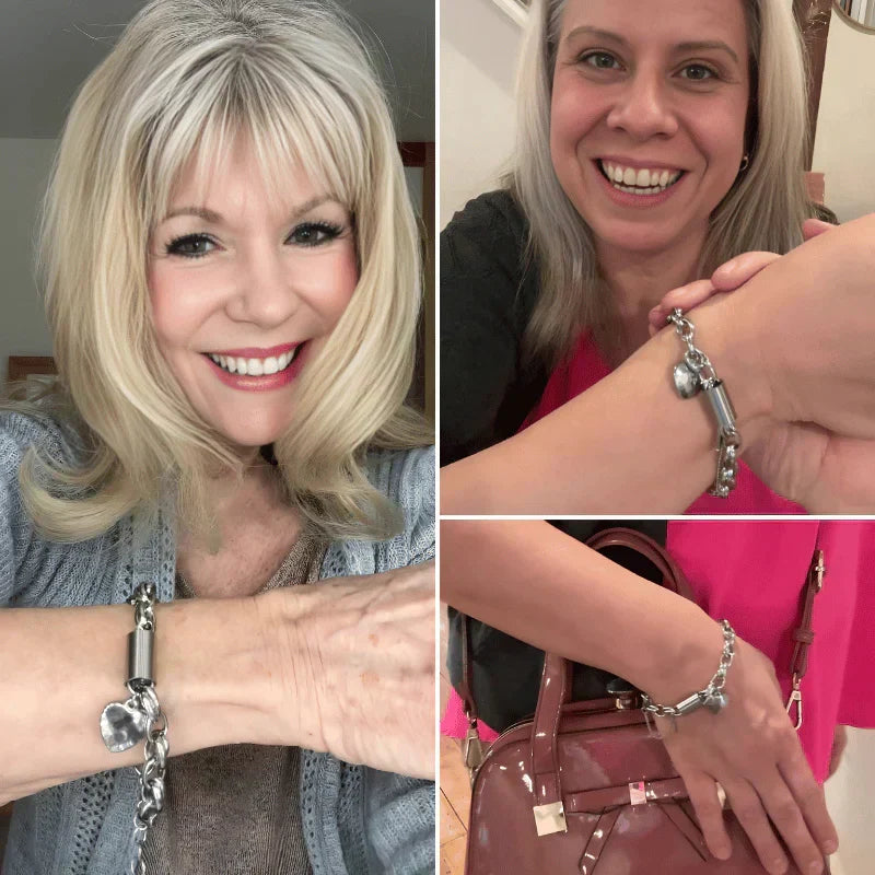 Dikke hartarmband van goud