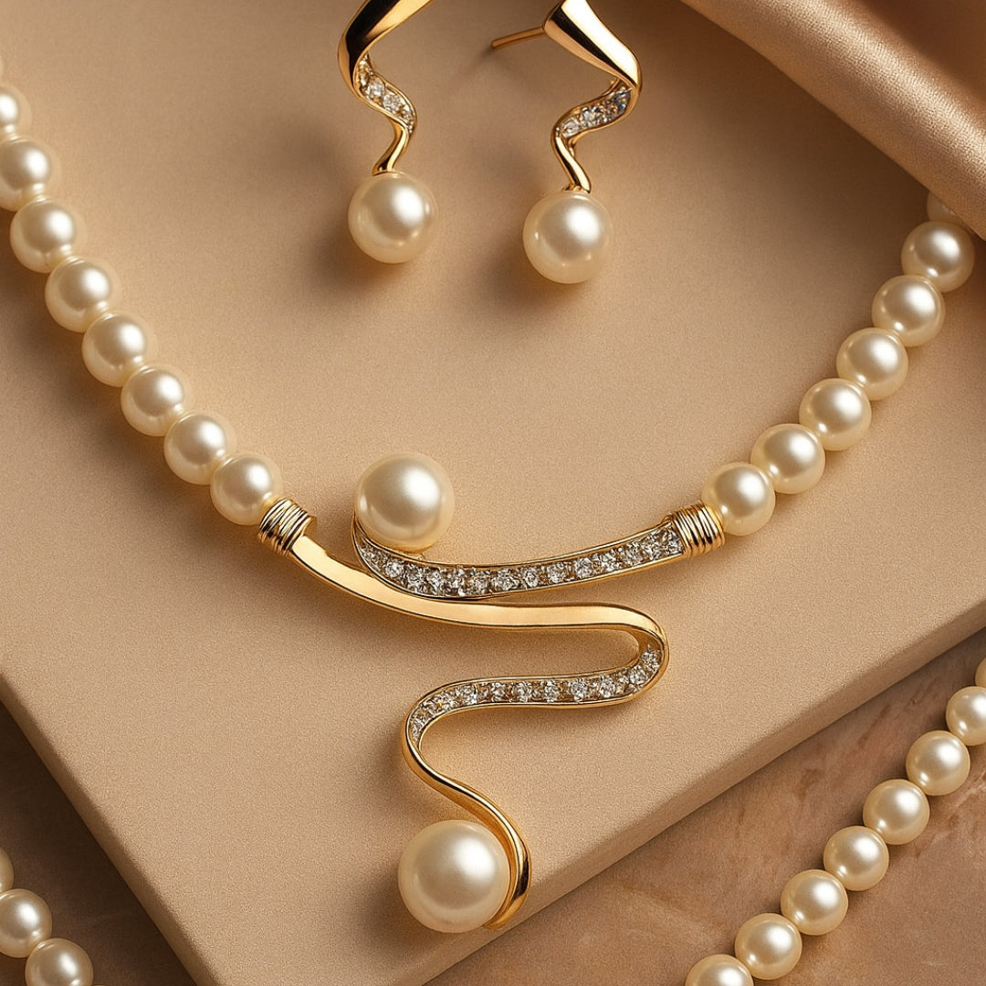 Elegante Golf Parel Sieraad Set