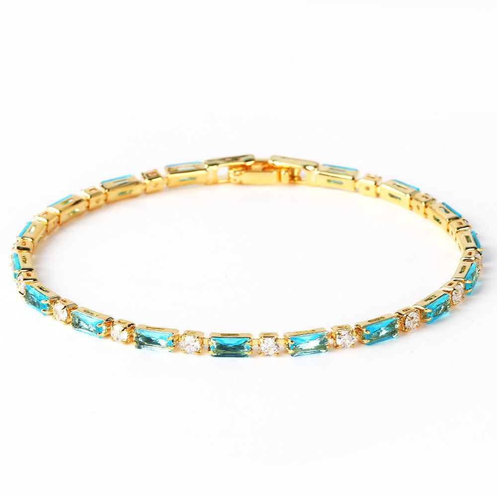 Fascinerende Gouden Turquoise Armband