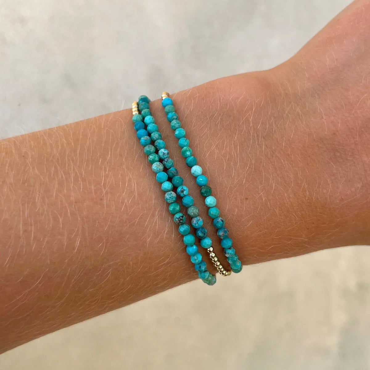 Erfgoed Turquoise Kralen Armband