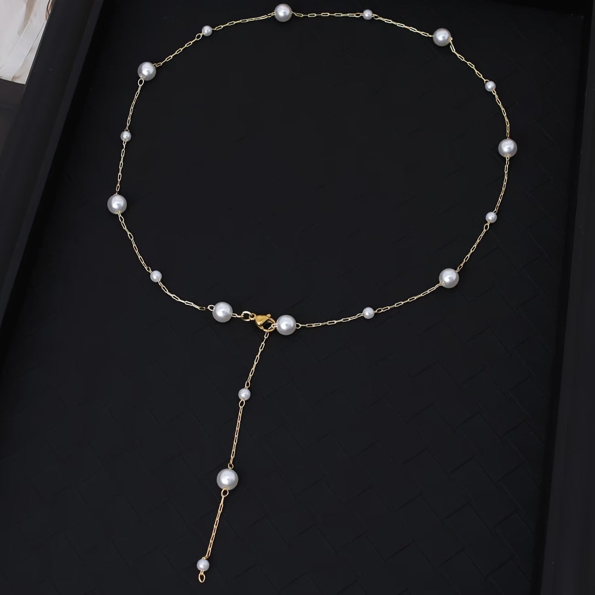 Elegante Sky Pearl Ketting