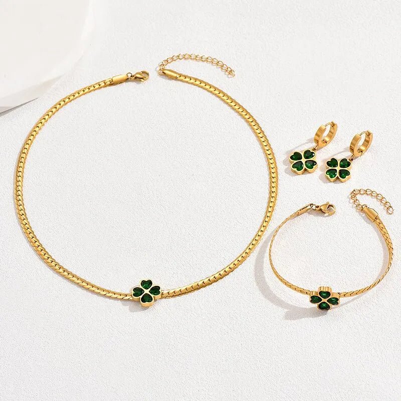 Klaveren Sieraden Set